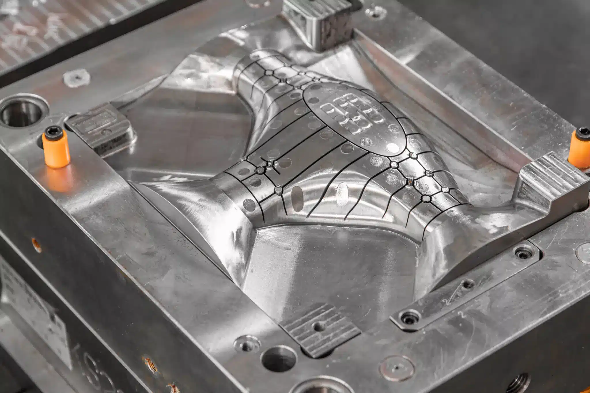 Metallform zur Herstellung von Kunststoffteilen